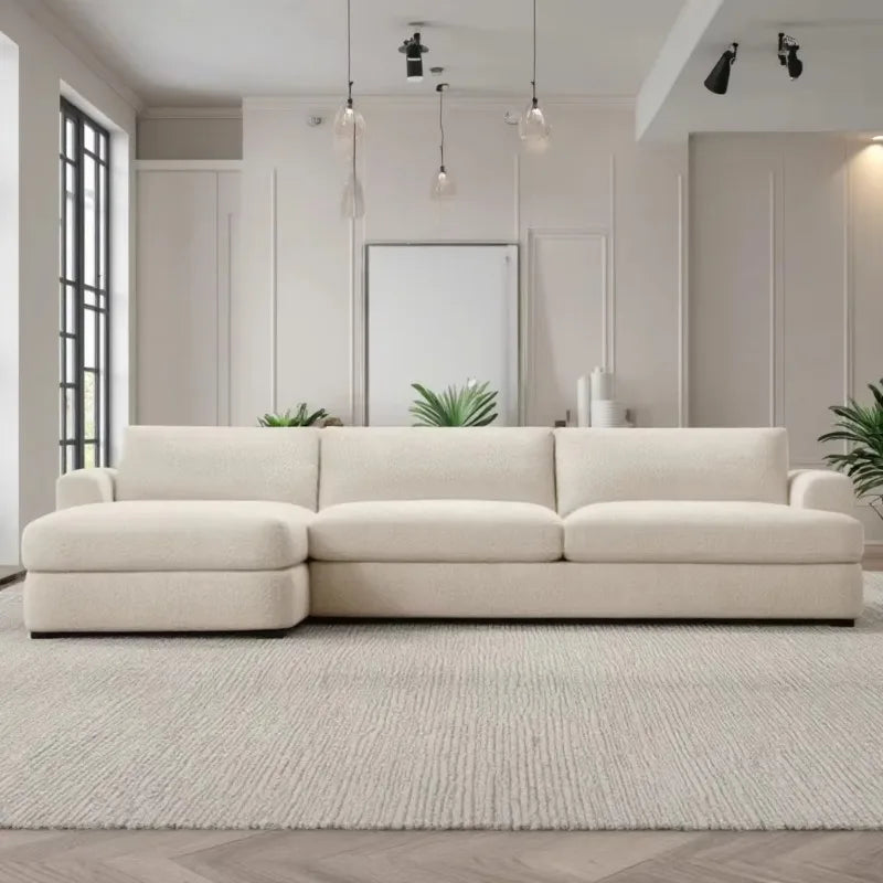 Modern luxury wood frame fabric modular combination, sofa set, living room sofa furniture