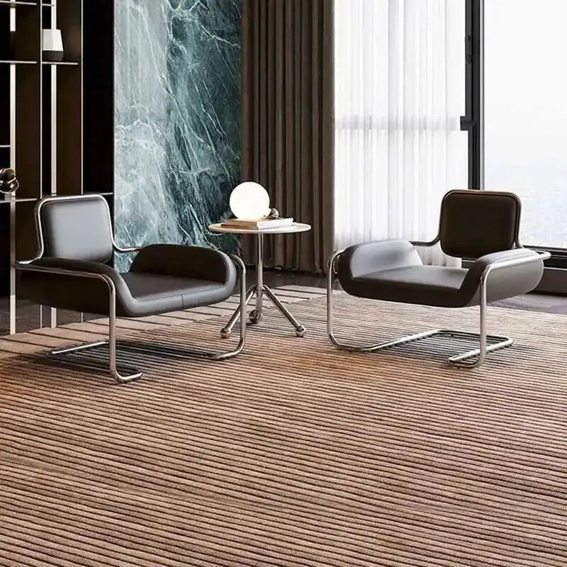 Miniature Aesthetic Small Living Room Chair Black Lounge Modern Recliner Chair Nordic Luxury Fluffy Silla Mecedora Furniture
