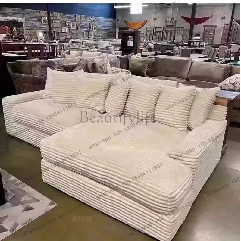 Ergonomics Puffs Living Room Sofas Filling Design Patio Relaxing Living Room Sofas Tiny House Floor Muebles Trendy Furniture