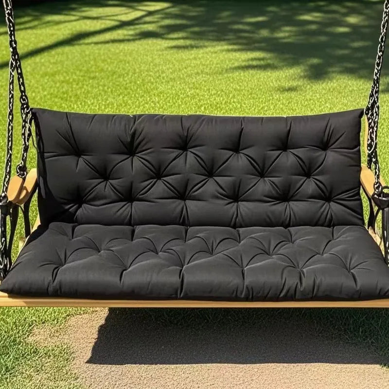100x150cm Outdoor Hanging Chair Bench Cushion Swing Replacement Cushion Thick Garden Swing Cushion Swing Replacement