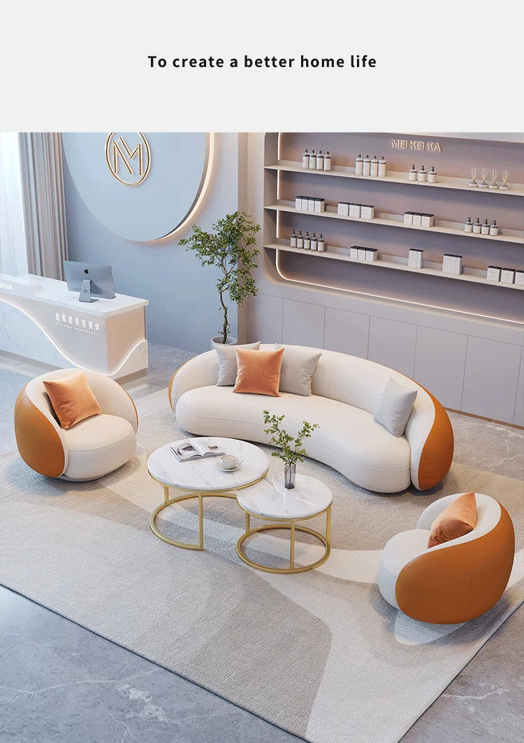 Modern Simple Sofa France Leisure High Quality Designer Decor Adult Salon Sofas Creative Comfortable Muebles Home Furniture