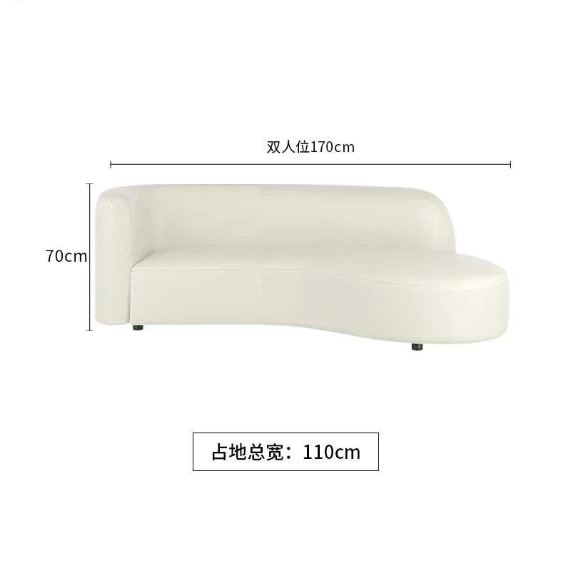 Christmas Nordic Style Sofa 3 Seater Foam Sponge Floor Module Couch Sectional Reading Curved Canape Salon Living Room Furniture
