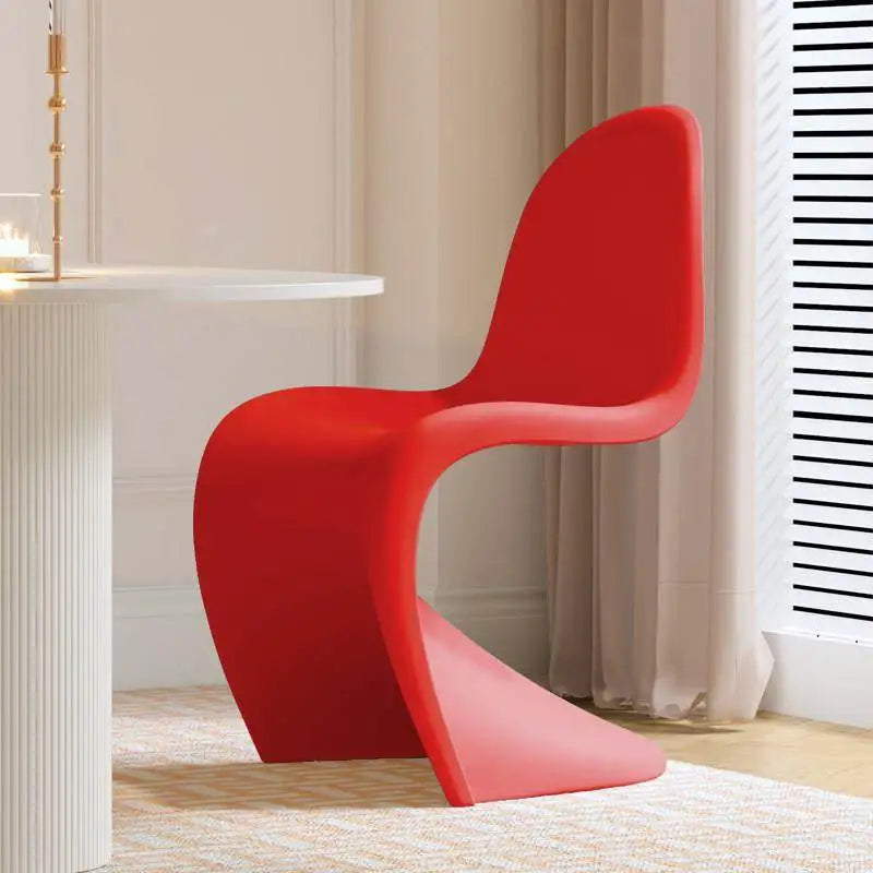 Acrylic transparent chair simple household light luxury high-end dining table chair makeup chair Pan Dong chair