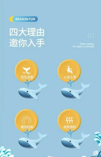 Rotating sofa chair Comfortable lazy single sofa Whale animal shark chair Small apartment room leisure