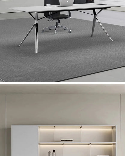Simple and light luxury office desk and chair combination President's table Manager table Large desk office