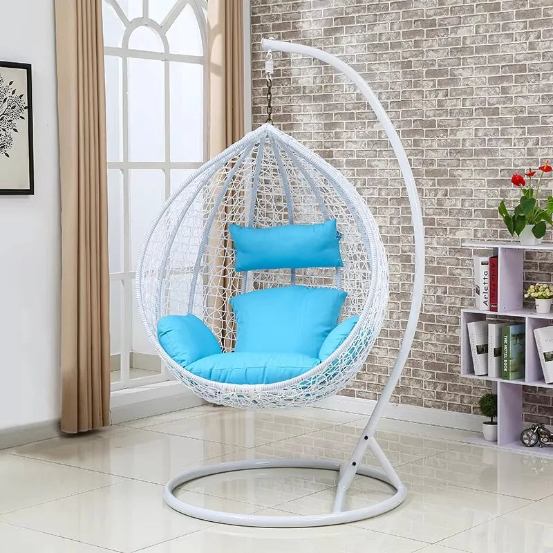 New Style Patio Swings Indoor Hanging Swing Chair Outdoor Furniture Bedroom Garden Nest Egg Chair Customized