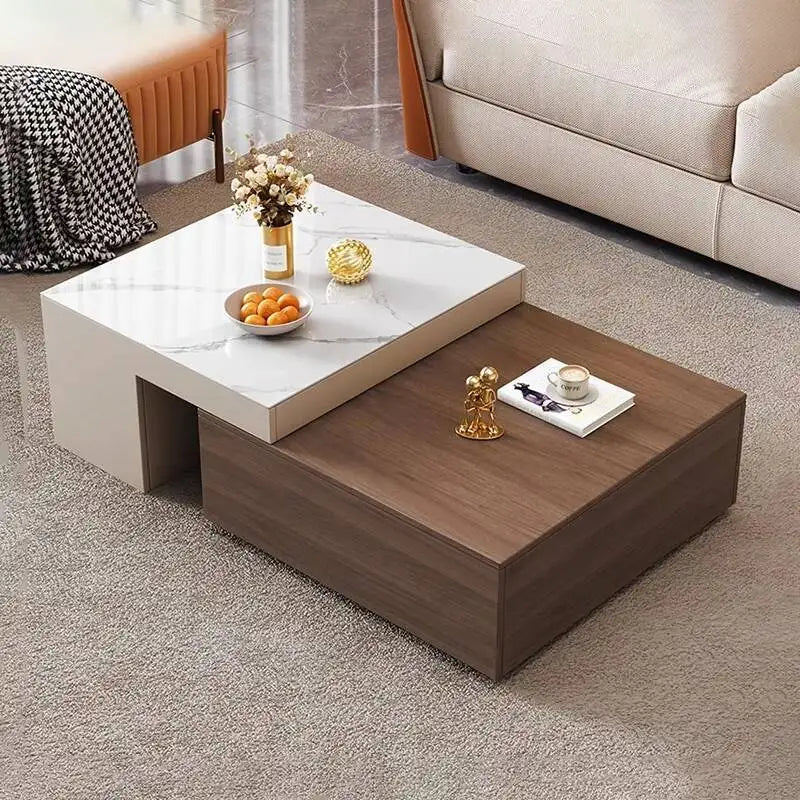 Beauty Minimalist Coffee Tables Italian Rectangular Industrial Trendy Coffee Tables Nordic Classic Mesa De Centro Furniture