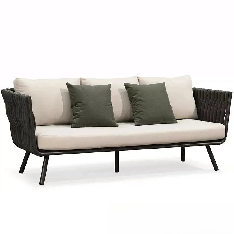 Outdoor Sofa Courtyard Outdoor Garden Terrace Balcony casual Sofa Rattan Woven Rattan Chair Furniture Combination
