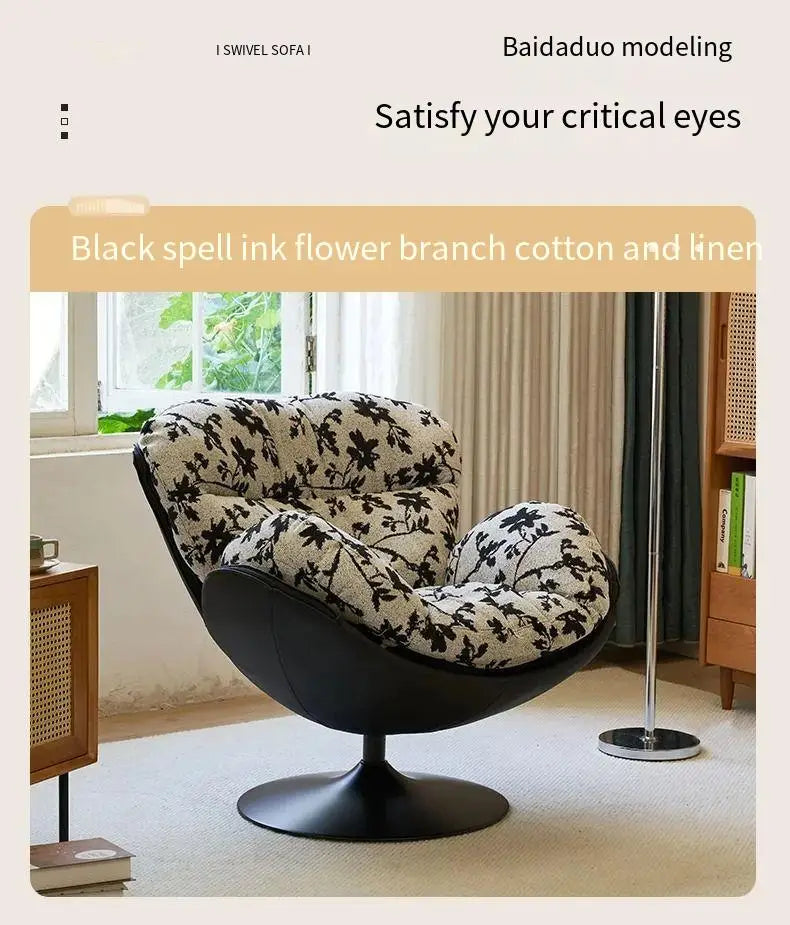 Large Modern Living Room Chairs Swivel Luxury Relaxing Comfy Design Chairs Armchair Lazy Puffs Sedie Da Soggiorno Home Furniture