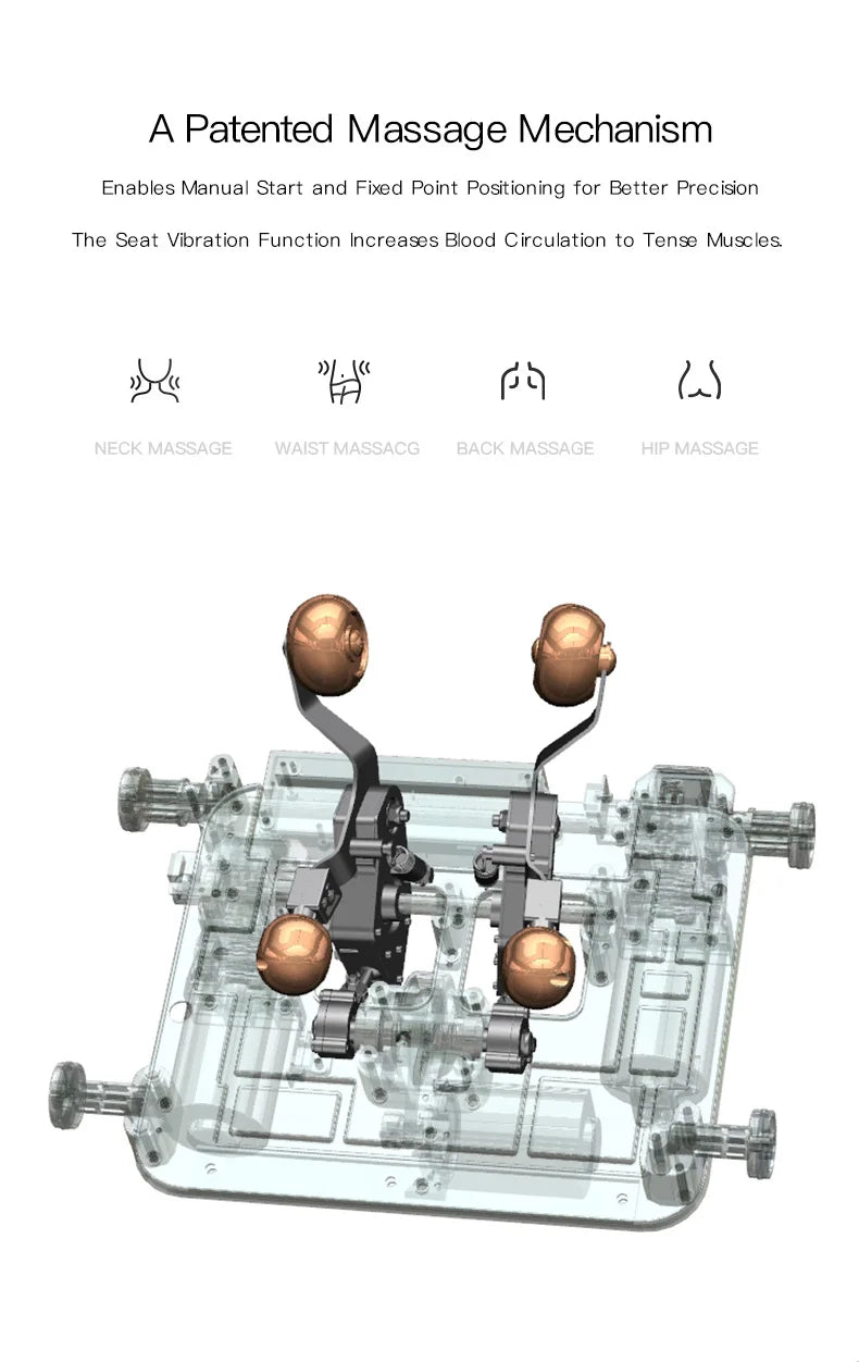 advanced computer chair swivel ergonomic chair cushion PU luxury with wheels office massage chair