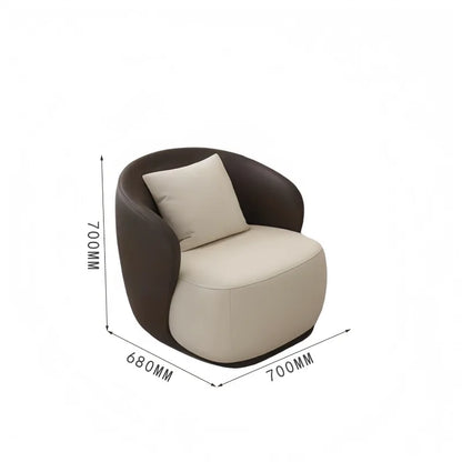 Office lounge area meeting sofa beauty salon lobby negotiation reception curved sofa