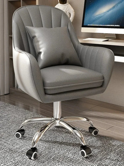 Leisure Bedroom Student Dormitory Computer Chair Home Furniture Backrest Office Chairs Front Desk Hotel Lifting Swivel Armchair