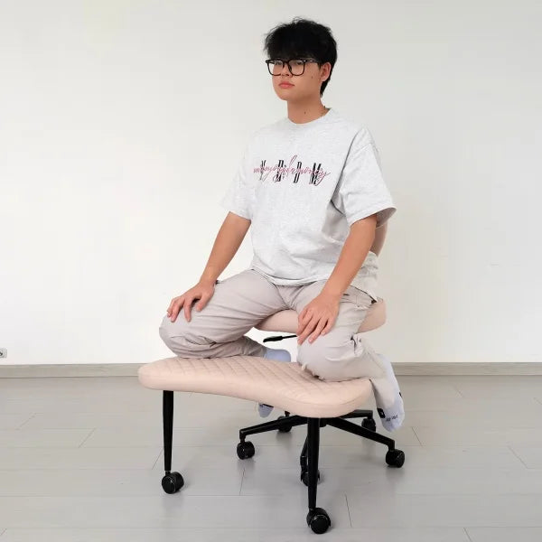 Adjustable Cross-Legged Office Chair – Soul Seat for Meditation, Yoga & Work – Comfortable Sitting Chair with Back Support