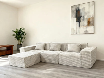Compressed SofaNew Design Living Room Furniture L-Shape Sectional Sofa Comfortable Fluffy Vacuum Compressed Comfy Sofa Set Modul
