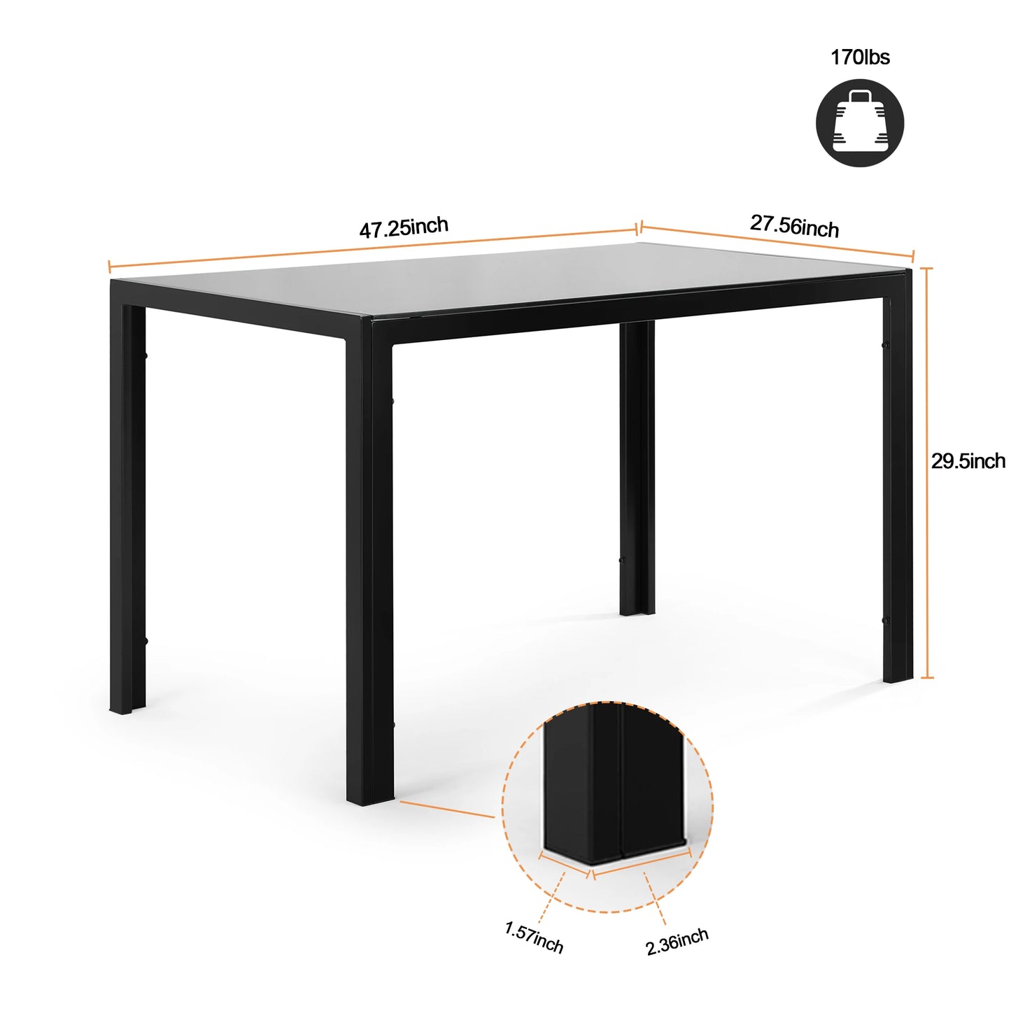 Modern Dining Table Set Chairs Modern Glass Top Dining Room Sets Kitchen Furniture Mesa De Jantar Dining Table and Chair Set