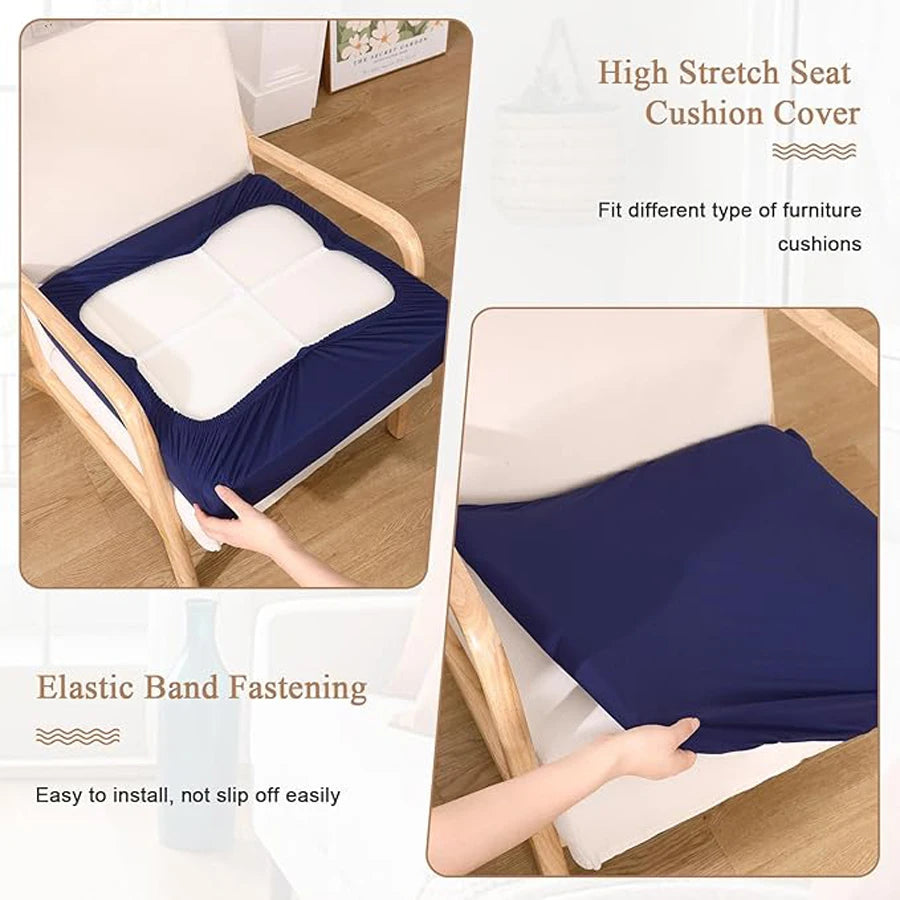 All Season Plain Color Sofa Cover High Elastic Stretch Furniture Protector Universal for Living Room Study Hotel