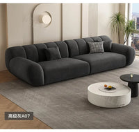 Fabric Living Room Sofas Modern Minimalist Sectional Modular Sofa Elegant Comfortable Canape  De Luxe Nordic Furniture