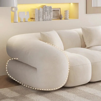 Designer Luxury Living Room Sofas House Nordic Family Elegant Relaxing Sofa Economic Apartment Minimalist Divano Hotel Furniture