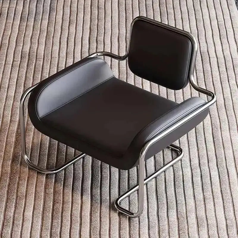 Miniature Aesthetic Small Living Room Chair Black Lounge Modern Recliner Chair Nordic Luxury Fluffy Silla Mecedora Furniture