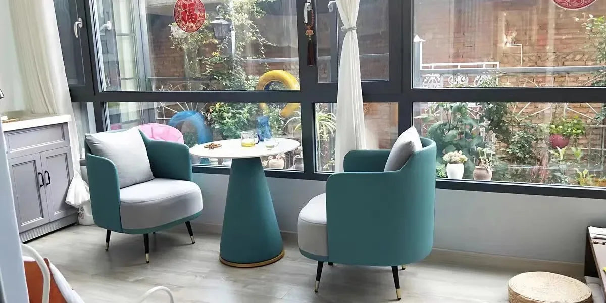 Office Furniture Set Meeting Table And Chairs Combination for Reception Room Lounge Sofa And Coffee Table