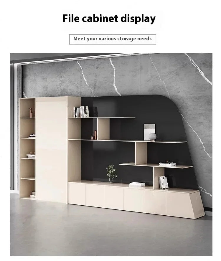 Designer Modern Office Desks Asthetic Luxury Storage Drawers Writing Executive Desk L Shaped Study Escritorios Office Furniture