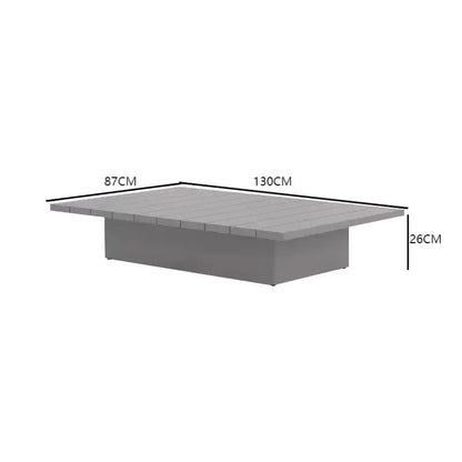 Outdoor villa terrace garden sun protection aluminum alloy sofa furniture set