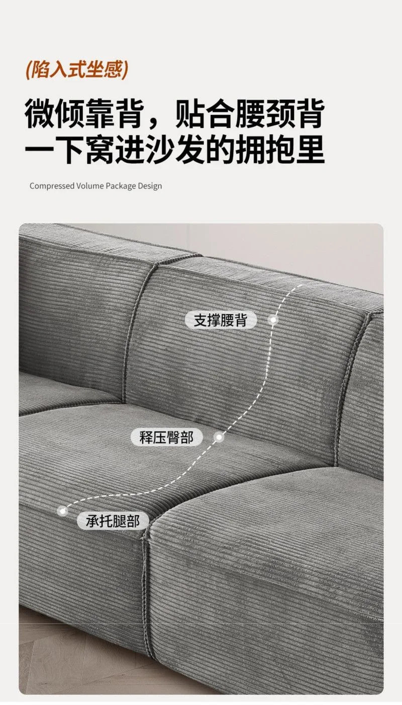 French Classic Living Room Sofas Simple Rustic Comfy Upholstered Living Room Sofas Boneless Modern Sofa Compressé Home Furniture