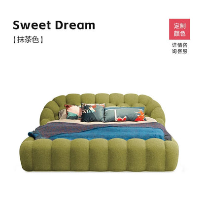 Lounge Clear Bed Decoration Beauty Room Decor Large Size European Sun Sleeping Bed Safe Letto Matrimoniale Trendy Furniture