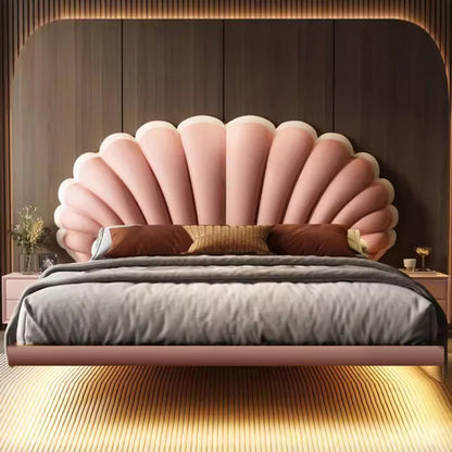 Nordic Queen Double Bed 200x220cm Luxury Design elegant king size bed Modern comfortable home cama kingsize bedroom furniture