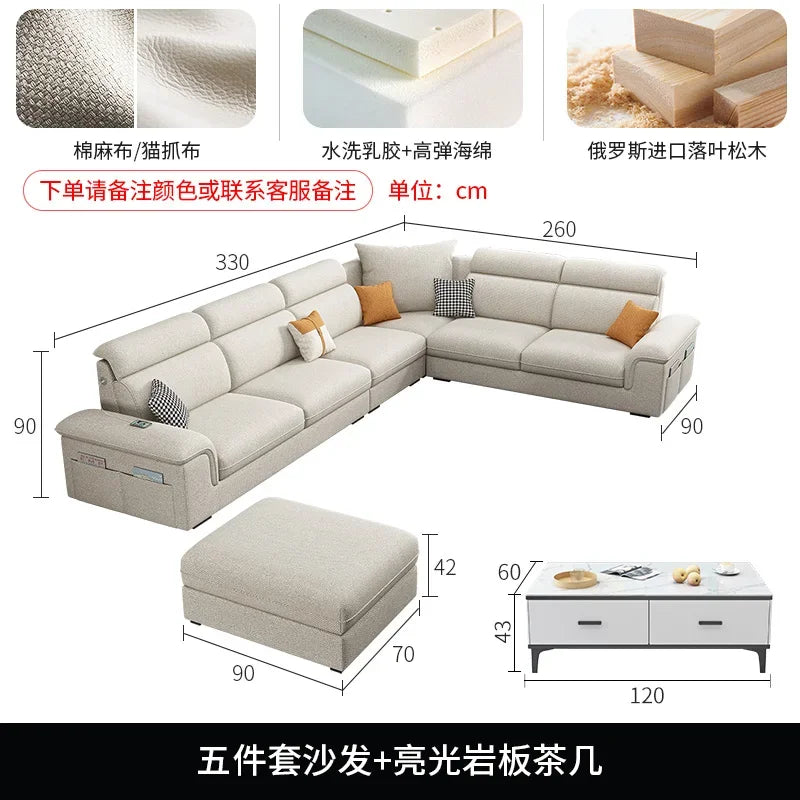Minimalist Leather Frame Sofa Gaming Background Modular Sleeper Sofa Modern Recliner Lounge Lazy Women Divano Lounge Furniture