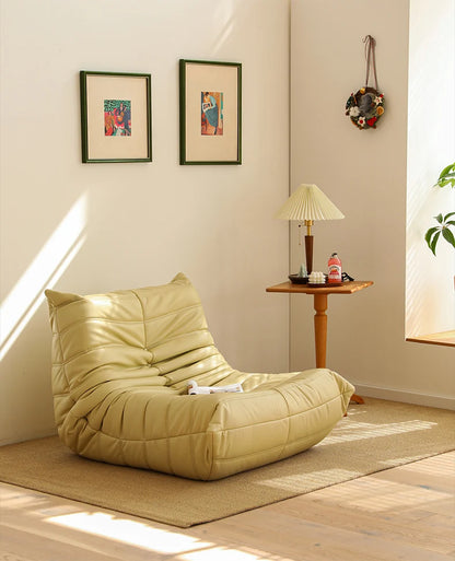 Lazy sofa single leisure chair modern simple technology leather ins