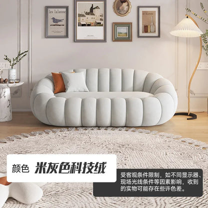 Cloud Sofa Plush Pumpkin Sofa Combination Soft And Comfortable Modern Living Room Sofa Suite Apartment Home Decoration Furniture