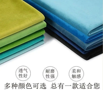 Wabi Sand Cream Wind Sofa Living Room Hotel Villa Light Luxury Special-shaped Corner Technology Cloth Sofa