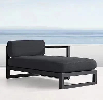 Outdoor Aluminum Alloy Sofa Four Piece Set,Terrace Garden Bar Waterproof Sofa Furniture Set outdoor furniture set sectional sofa