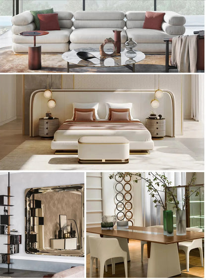 Apartment Hotel Custom Furniture Sofa Home Full Complete Modern Luxury Living Furniture Set