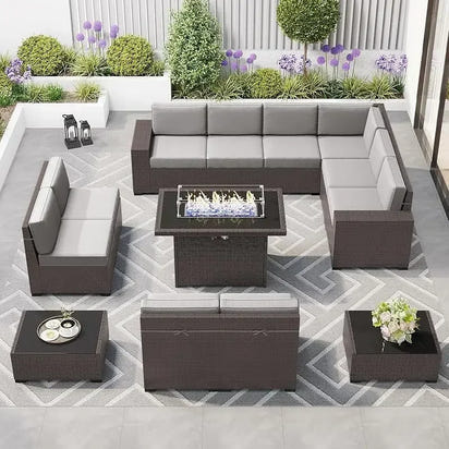 PatioLix 8 Piece Patio Furniture with 44