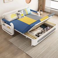 Multi Functional Sofa Bed, Foldable Living Room, Luxurious Small Fabric Sofa