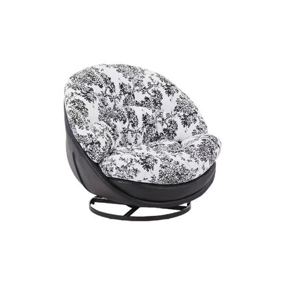 Single rotating sofa chair living room balcony lazy sofa recliner casual and simple