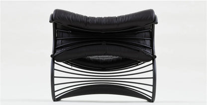 Nordic Designer Single Back Leisure Chair Creative Hardware Special-Shaped Ergonomic Model for Home and Living Room