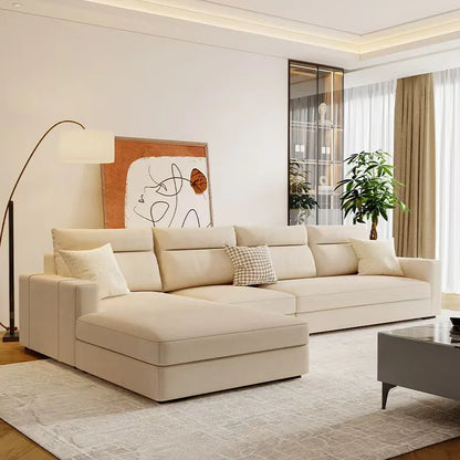 -For  Modern Style Comfortable Living Room Furniture Set Velvet Fabric Sectional Sofa Set*