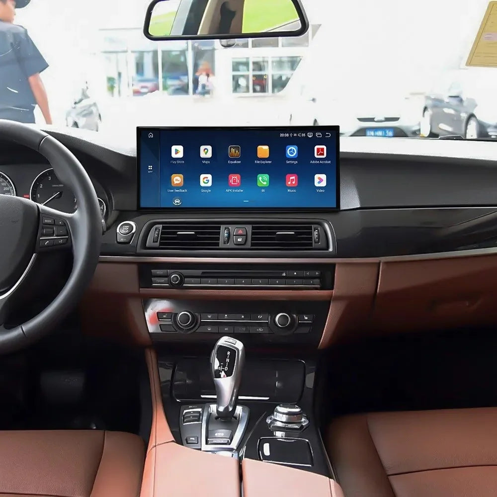 15.8" Qualcomm Android 13 Car Radio For BMW 5 Series GT F07 2011-2017 CIC/NBT Touch Screen Multimedia Player GPS Navigation BT