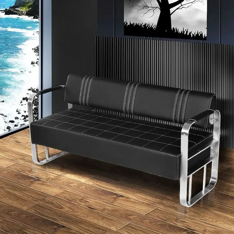 Luxury Black Modern Sofa Large Designer Relax Recliner Lazzy Sofa Loveseat Solid Cadeiras De Sala De Estar Nordic Furniture