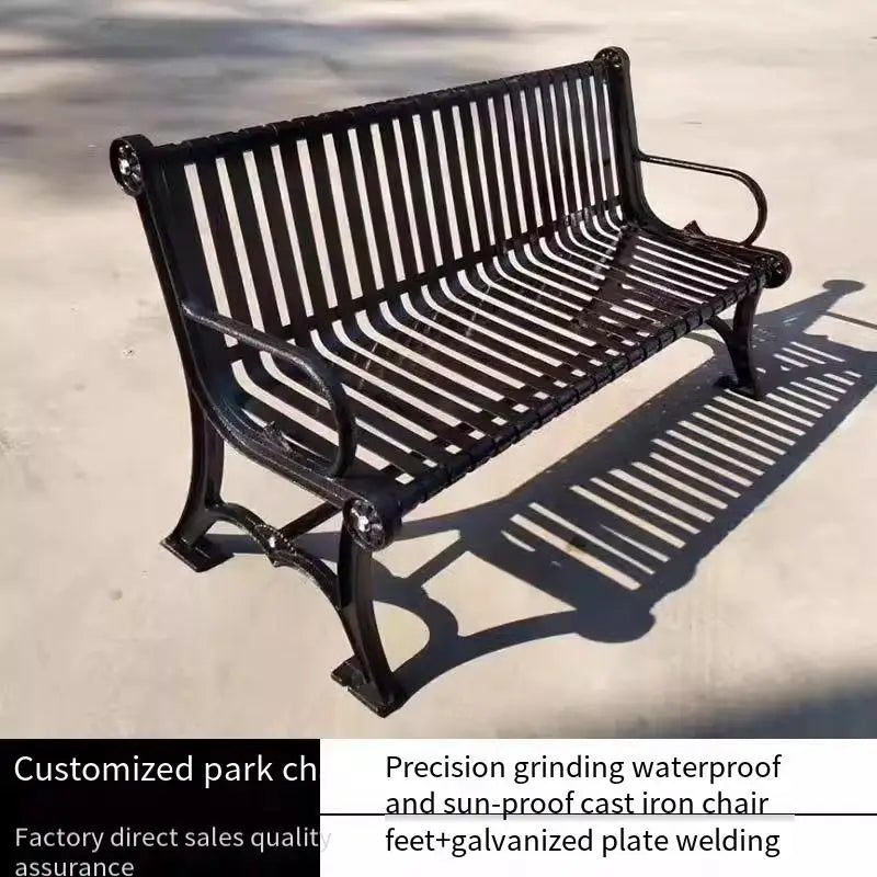 Plastic Automatic Contemporary Convertible Extendable Commercial Leisure Bench Customized