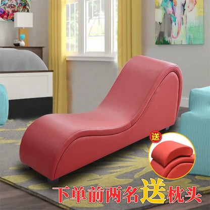 Sex Sofa S-type Couple Sex Chair S-type Acacia Pad Double Adult Theme Hotel Lazy Leisure Function Chair