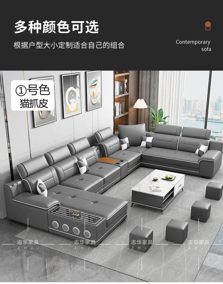 Seater Modern Sofa Ajustable Luxury Sectional Multifunctional Reclining Sofa Cushion Lazy Meubles De Maison Salon Furnitures