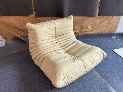 Lazy sofa, togo caterpillar sofa, light luxury, simple Internet celebrity creative chair, suede freehand space recliner