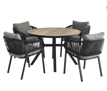 4pcs Outdoor Sofa Set Living Room Hotel Villa Park Courtyard Apartment Farmhouse-Versatile Outdoor Furniture