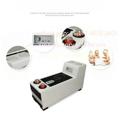 Customizable Modern Living Room Sofas L Shape Corner Genuine Leather Couch with Speake,Radio,USB, Bluetooth, Cup Holder