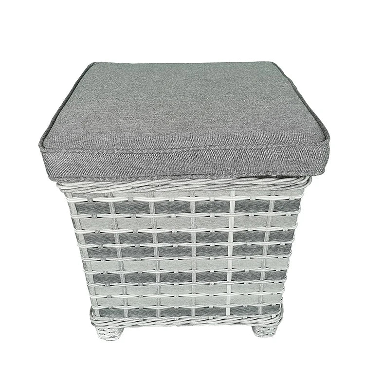 Modern high-quality PE wicker mixed woven rattan furniture garden outdoor sofa set catering hotel park courtyard