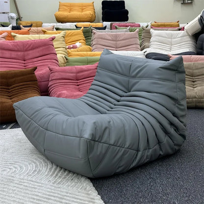 Lazy sofa sofa light luxury simple chair suede freehand space recliner